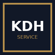 KDH Service Manager logo